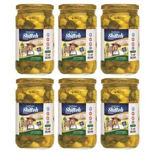 ترشی مخلوط شیفته - 680 گرم بسته 6 عددی Shifteh Mixed Pickled - 680 gr pack of 6