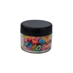 مجموعه تزیین ناخن بیزآرت مدل فیمو میوه بسته 300 عددی