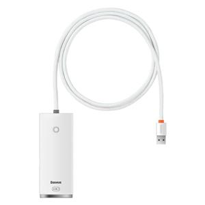 هاب 4 پورت usb3 باسئوس مدل Lite Series -WKQX03010 1M