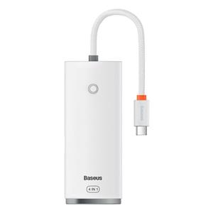 هاب 4 پورت USB -C باسئوس مدل Lite Series - WKQX03030 25cm