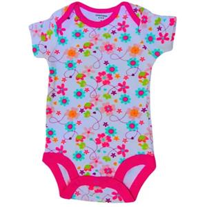 بادی آستین کوتاه دخترانه ال سی وایکیکی مدل W112494Z1-JPW-LIGHTPINK