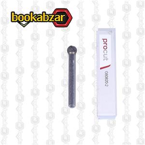 فرز فرم الماسه کروی تک شیار قطر 08 برند Procut