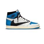  کفش کتانی مردانه نایک ایر جردن 1 تراویس اسکاتJordan 1 High OG SP Fragment x Travis Scott