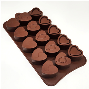 قالب شکلات قلب سه مدل