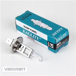 لامپ چراغ جلو خودرو ام وی ام 315 نور  بالا برند عقاب اصل کره H1 55w