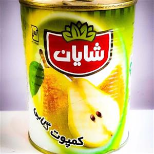 کمپوت گلابی شایان