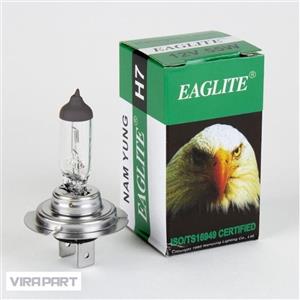 لامپ چراغ جلو خودرو کیا سراتو سایپایی (جدید) نور بالا برند عقاب اصل کره H7 55w