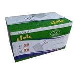 گاز استریل عادل 8 لایه ساده 10 در سانت بسته 150 عددی 