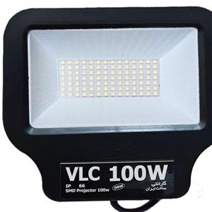 پروژکتور 100 وات نورافکن vlc با  نور افکن ایرانی