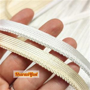 نوار مغزی دوزی نباتی و طلایی کد 193