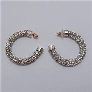 گوشواره نقره گوشواره جنس نقره گوشواره حلقه ای نقره