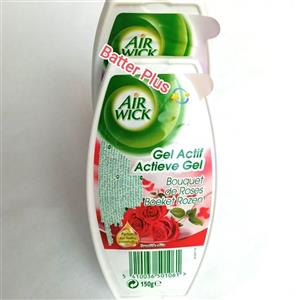 ژل خوشبو کننده هوا Airwick ایرویک رایحه گل رز حجم 150 گرم