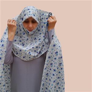 چادر نماز ساده گلدار