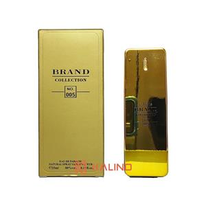ادکلن مردانه وان میلیون برند کالکشن کد ۰۰۵ حجم ۲۵ میل | Brand Collection Paco Rabanne One Million