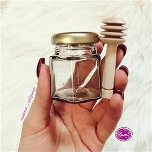 شیشه شش ضلعی کوچک مخصوص گیفت، 5 سانتی، (10 عددی)
