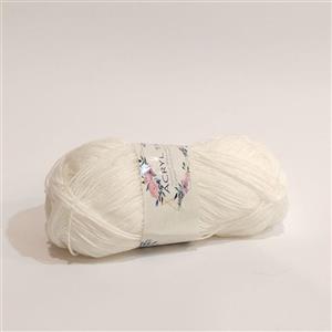 کاموا اکریل تاب سفید شیری