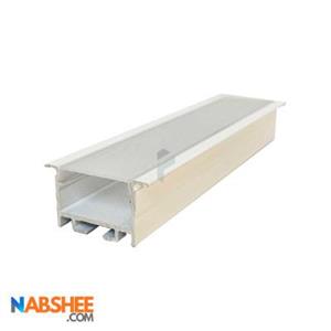 پروفیل نور خطی آلومینیومی 3 سانتی لبه دار کد L30W سفید (شاخه 3 متری)