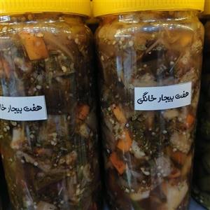 ترشی هفت بیجار خانگی