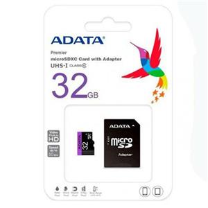 کارت حافظه 32 گیگابایتی ادیتا کلاس 10 / micro sd 32G c10 ADATA