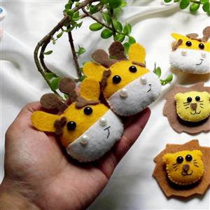 گیفت  آموزش حرف ز مثل زرافه سرمدادی نمدی پک 25تایی