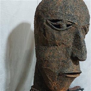 تندیس فلزی  سرخپوست