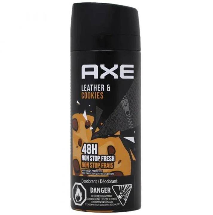 اسپری مردانه اکس AXE مدل Leather and Cookies حجم 150 میلی لیتر