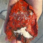سنگ راف غوولپیکر جاسپر منظره سرخ 100 در 100 طبیعی خاص بی نظیر\nبا قابلیت ساخت چند نگین فوق العاده\nکد 8249