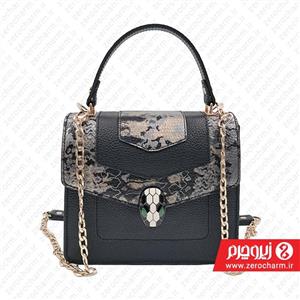 کیف بولگاری بسیار زیبا و مجلسی با چرم 100% طبیعی