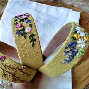 تل گلدوزی شده(پهن)