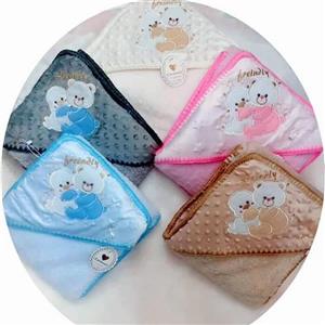 پتو نوزادی کارامل .