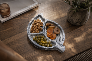 ظرف پذیرایی , طرح برگ , مدل d100