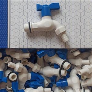 شیر شلنگی 1٫2 پلاستیکی (شیر حیاطی)