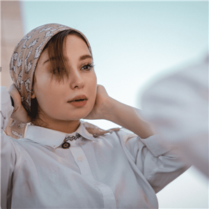 مینی اسکارف توپ توپی