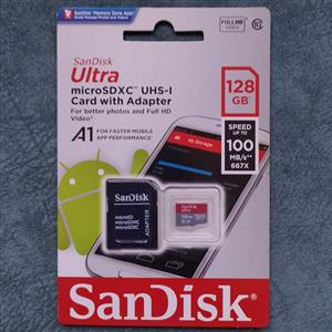 رم میکرو 128 گیک سندیسک کلاس 10 سرعت بالا