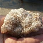 نمونه فوق کلکسیونی سنگ راف کلسیت پر بلور  طرح دار محشر بسیار زیبا 100 در 100 طبیعی خارق العاده و تک\n\nکد 8200