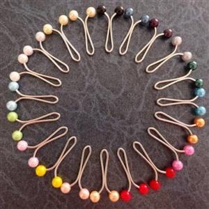 گیره استیل پک 200 عددی در رنگهای متنوع.در دوطرح یک طرفه و دو طرفه با 