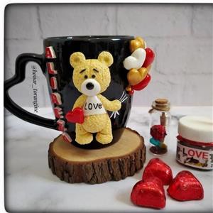 ماگ طرح خرس ولنتاین ❤️