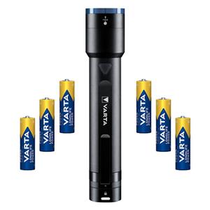 چراغ قوه وارتا مدل NIGHT CUTTER F40 به همراه باطری مجموعه 6 عددی