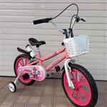 دوچرخه سایز 16 کودک مناسب برای سنین 5 تا 10 سال با یکساله شرکتی با لوازم جانبی 