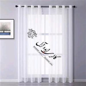 پرده حریر پانچ شده مناسب برای عرض 140 سانت