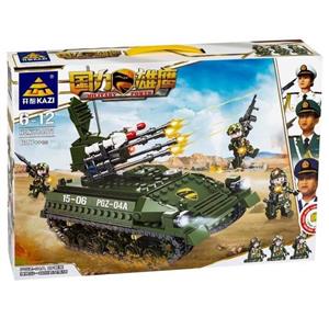 اسباب بازی لگو تانک زره پوش نظامی 627 قطعه برند کازی kazi