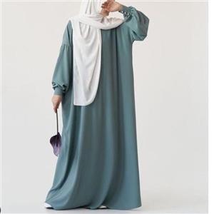 مانتوعبایی کرپ الیزه مدل لینا ماه شو مزون