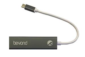 هاب سه پورت USB-C بیاند مدل BA-490 Beyond BA-490 3 Ports USB-C Hub