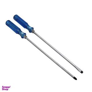 پیچ گوشتی ضربه خور دوسو و چهارسو مدل گوریلا کد YP-FOGH BOLAND-42CM بسته 2 عددی