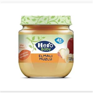3 عدد پوره موز و سیب هروبیبی Herobaby – 125 گرمی\n\n