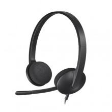 Logitech H340 USB Connector Supra-aural Headset