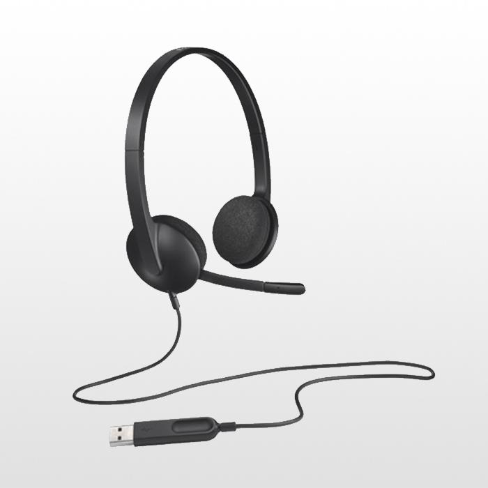 Logitech H340 USB Connector Supra-aural Headset