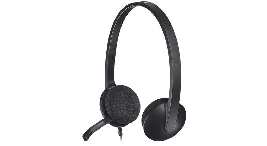 Logitech H340 USB Connector Supra-aural Headset