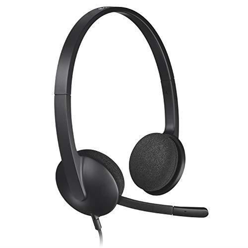 Logitech H340 USB Connector Supra-aural Headset