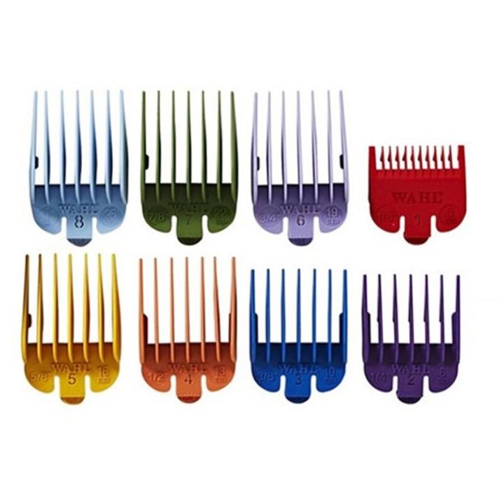 شانه ماشین اصلاح کیمی مجموعه 8 عددی\n\n